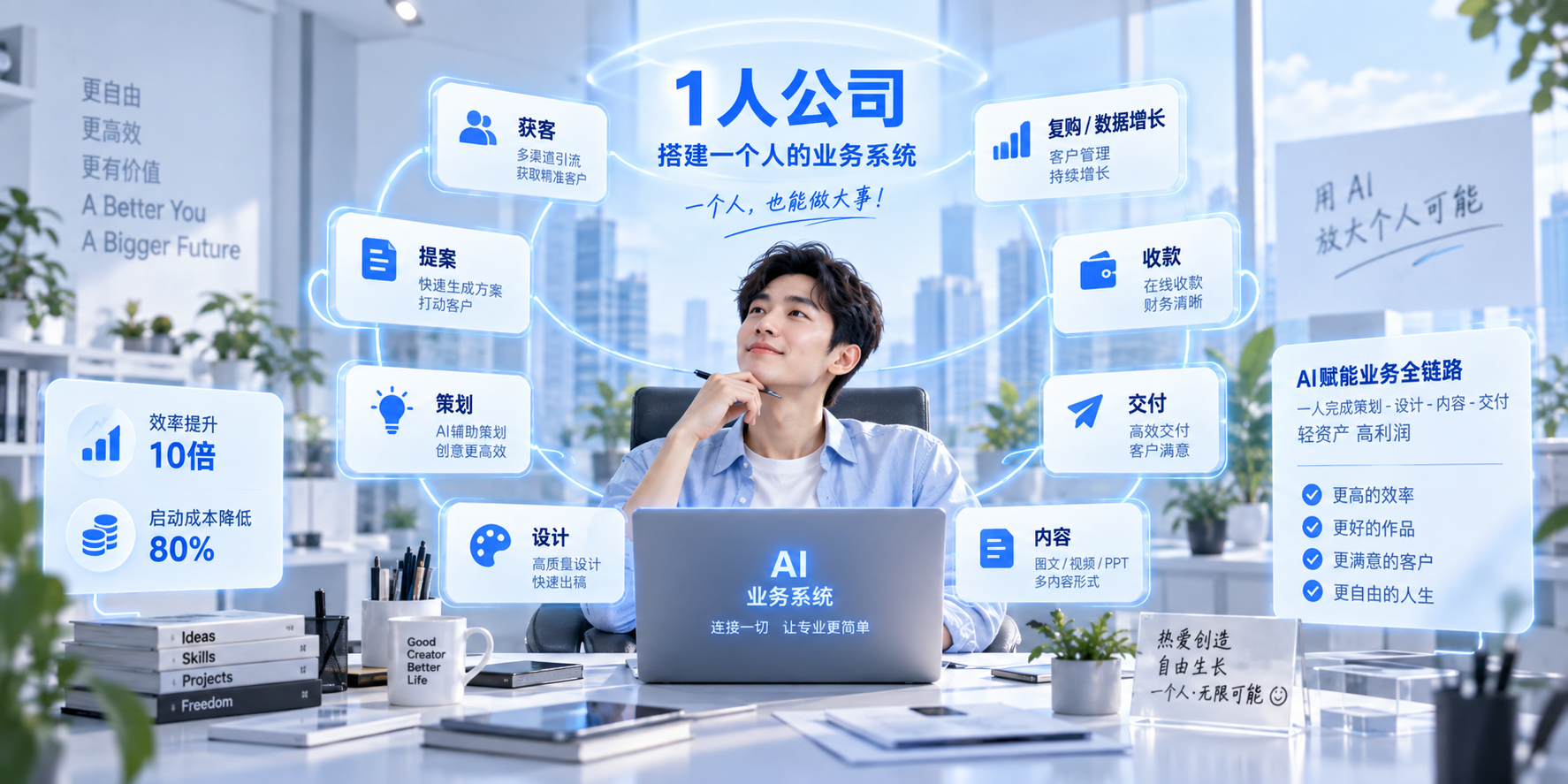 超级个体：搭建一个人的业务系统